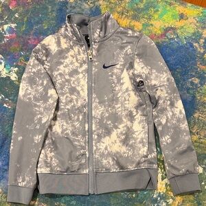 Nike Kids Tie-Dye Gray Jacket